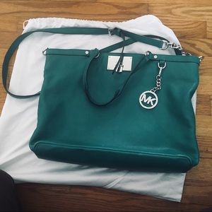 Michael Kors Large Green Bag